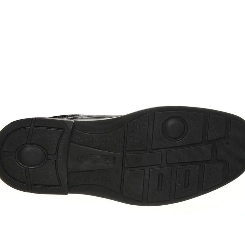 Classic Black Leather Men's Dress Shoes